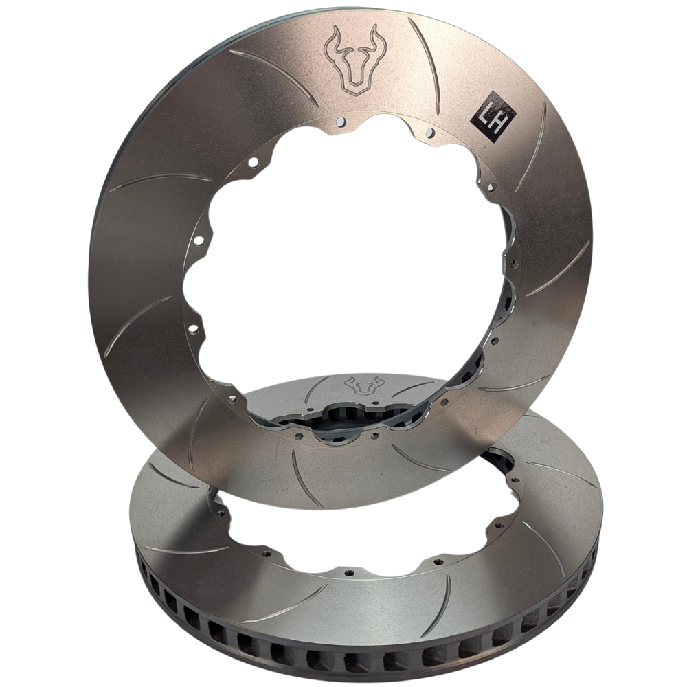 Forza Flat Discs 378x32mm 245mm PCD suit front Ginetta G50 GT4 Racecar (Pair)