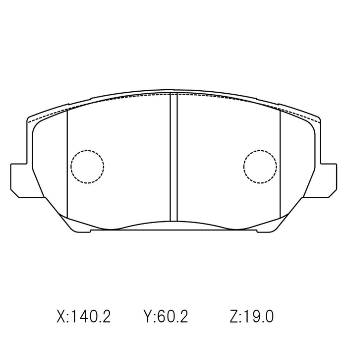 Circo M207 Front Brake Pads Hyundai I30N / Kona N