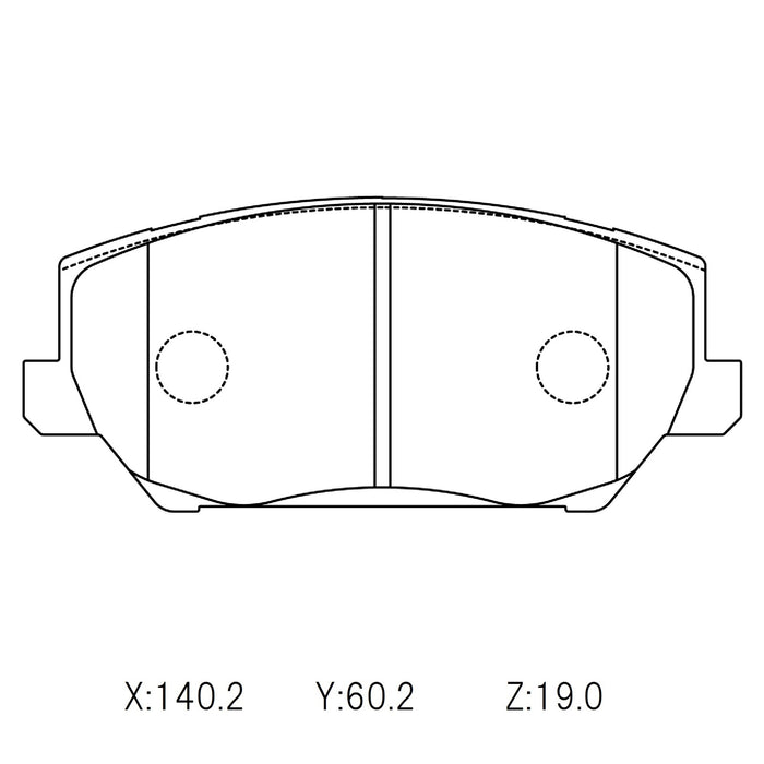 Circo M119 Front Brake Pads Hyundai I30N / Kona N