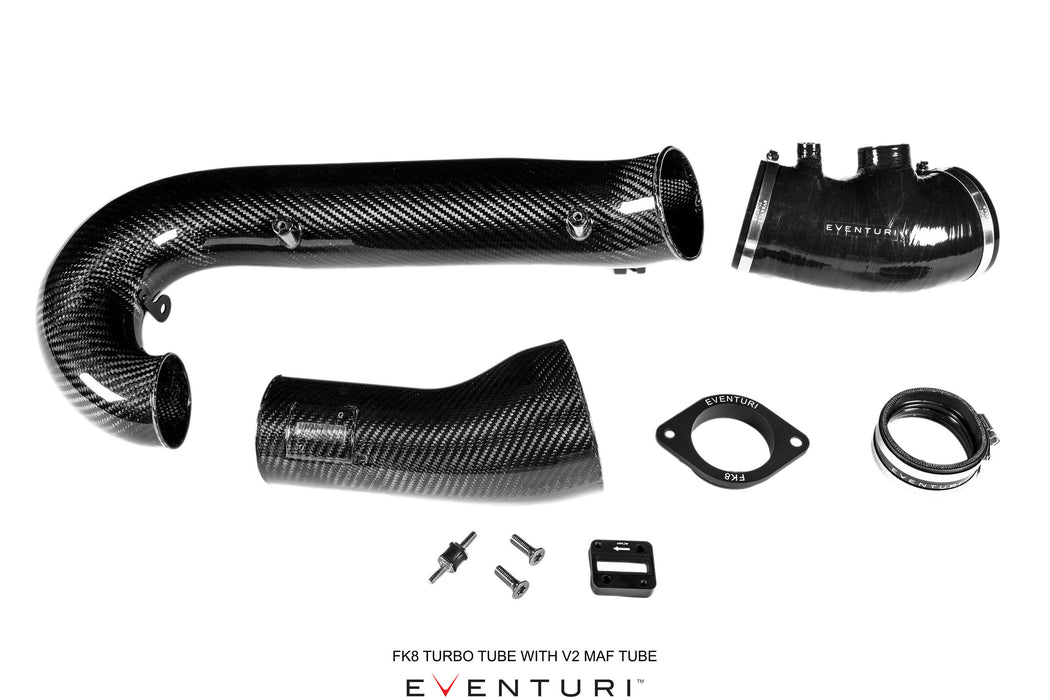 EVENTURI CARBON FIBRE AIR INTAKE PIPE HONDA CIVIC FK8 TYPE R