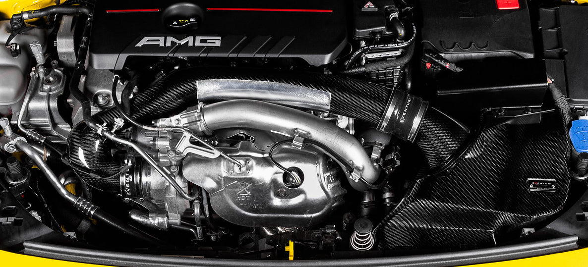 EVENTURI CARBON FIBRE AIR INTAKE PIPE MERCEDES BENZ AMG A35/CLA35 A250/CLA250 2018+