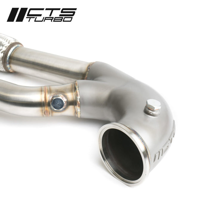 CTS 3.5" STAINLESS DECAT DOWNPIPE AUDI RS3 8.5V FACELIFT 2017+