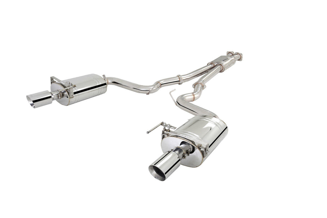 XForce Dual 3" Stainless Steel Varex Valved Catback System Ford Mustang GT 2014 - 2017