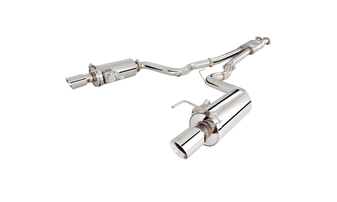XForce Dual 3" Stainless Steel Varex Valved Catback System Ford Mustang GT 2014 - 2017