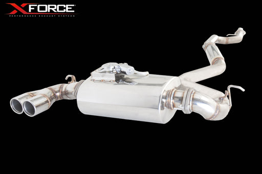 XForce 2.5" Stainless Steel Varex Valved Catback System BMW F20 125i