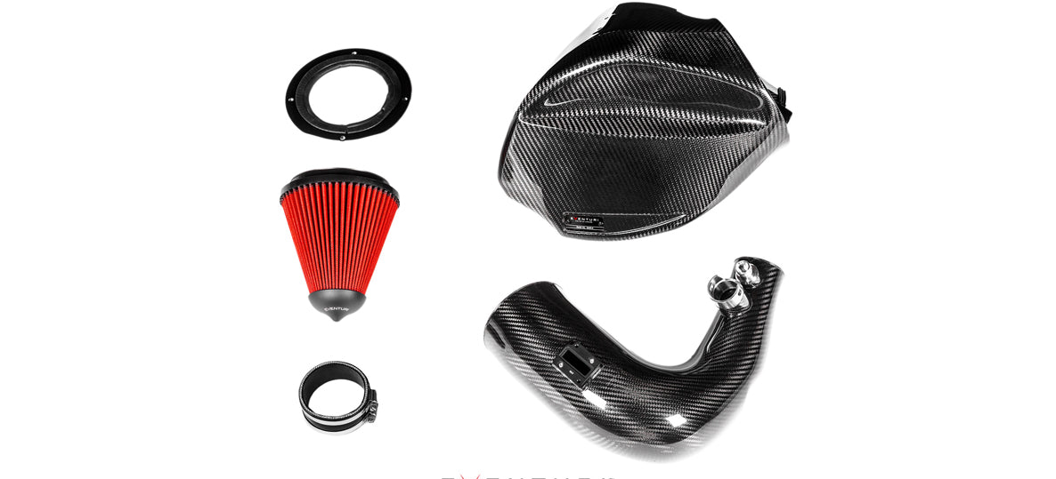 EVENTURI CARBON FIBRE AIR INTAKE BMW G20 3 & 4 Series B48 Engines