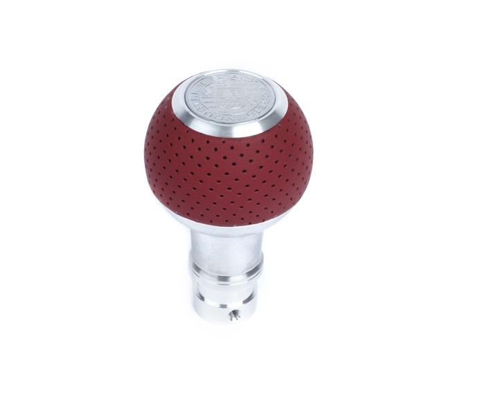 Black Forest Industries Perforated Leather Billet Aluminium DSG Shift Knob