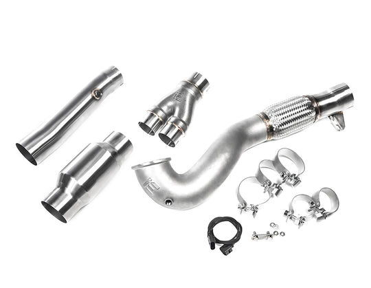 Integrated Engineering 3.5" High Flow Catted Downpipe Audi RS3 8.5V & 8Y