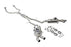 XForce Dual 2.5" Stainless Steel Varex Valved Catback System KIA Stinger GT