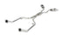 XForce Dual 2.5" Stainless Steel Varex Valved Catback System KIA Stinger GT