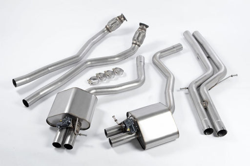 MILLTEK CAT-BACK EXHAUST SYSTEMS AUDI RS6 & RS7 C7 C7.5 2013 - 2018