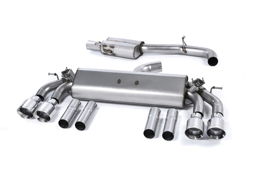 MILLTEK CAT-BACK EXHAUST SYSTEMS AUDI S3 8V & 8.5V SEDAN & CONVERTIBLE 2013+