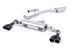 MILLTEK CAT-BACK EXHAUST SYSTEMS AUDI S1 8X ( 2014 - 2018 )