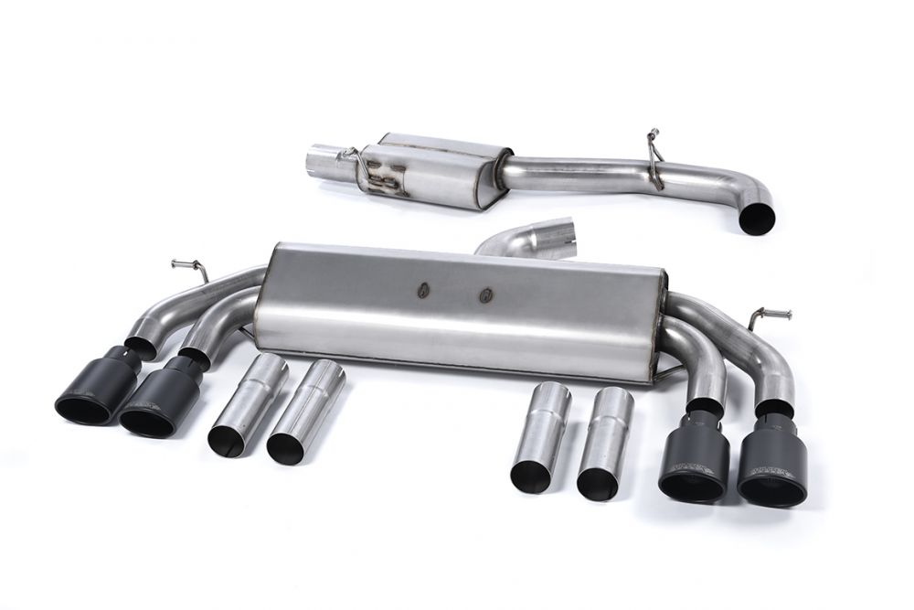 MILLTEK CAT-BACK EXHAUST SYSTEMS AUDI S3 8V & 8.5V SEDAN & CONVERTIBLE 2013+