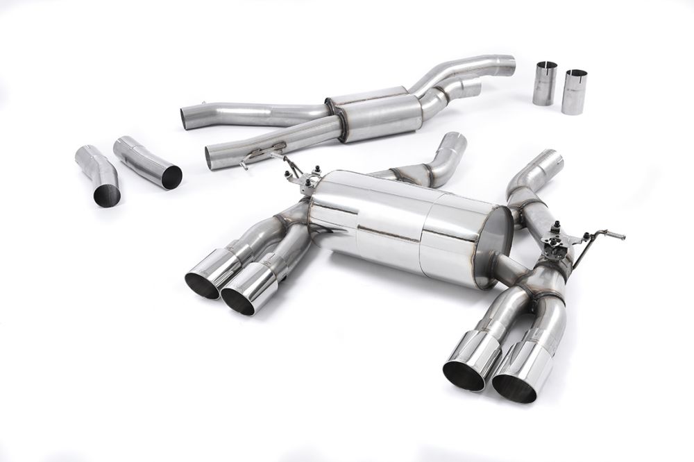 MILLTEK CAT-BACK EXHAUST SYSTEMS BMW M3 / BMW M4 F8X 2014+