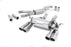 MILLTEK CAT-BACK EXHAUST SYSTEMS BMW M3 / BMW M4 F8X 2014+