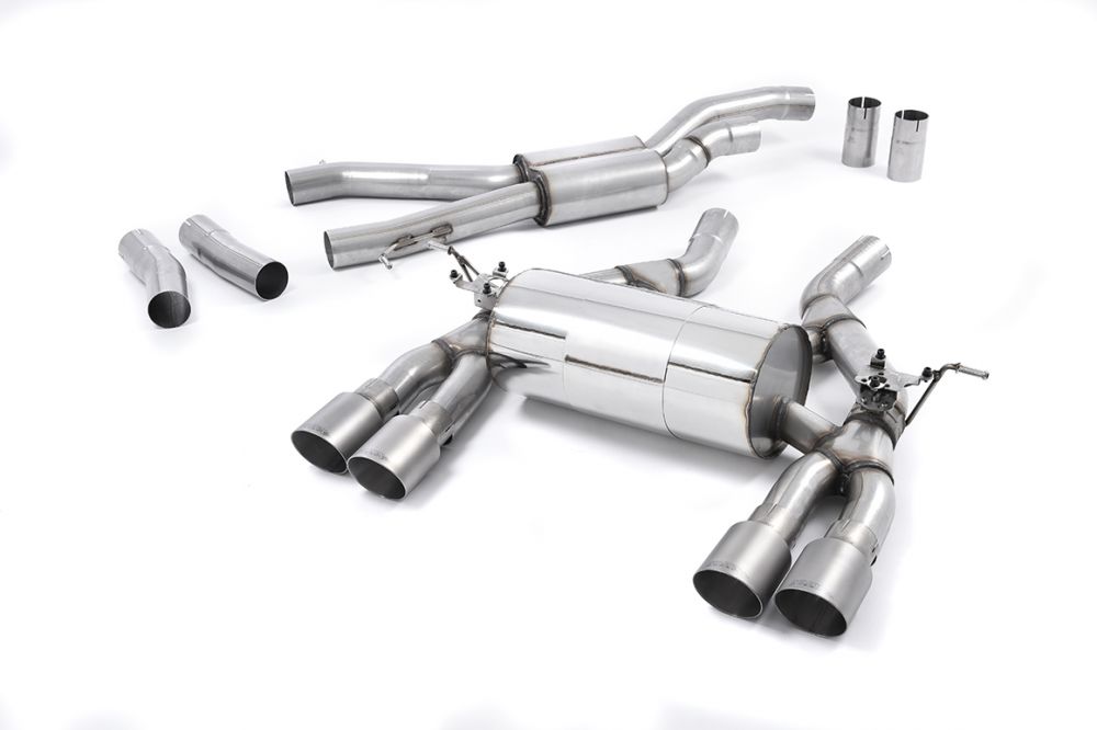 MILLTEK CAT-BACK EXHAUST SYSTEMS BMW M3 / BMW M4 F8X 2014+