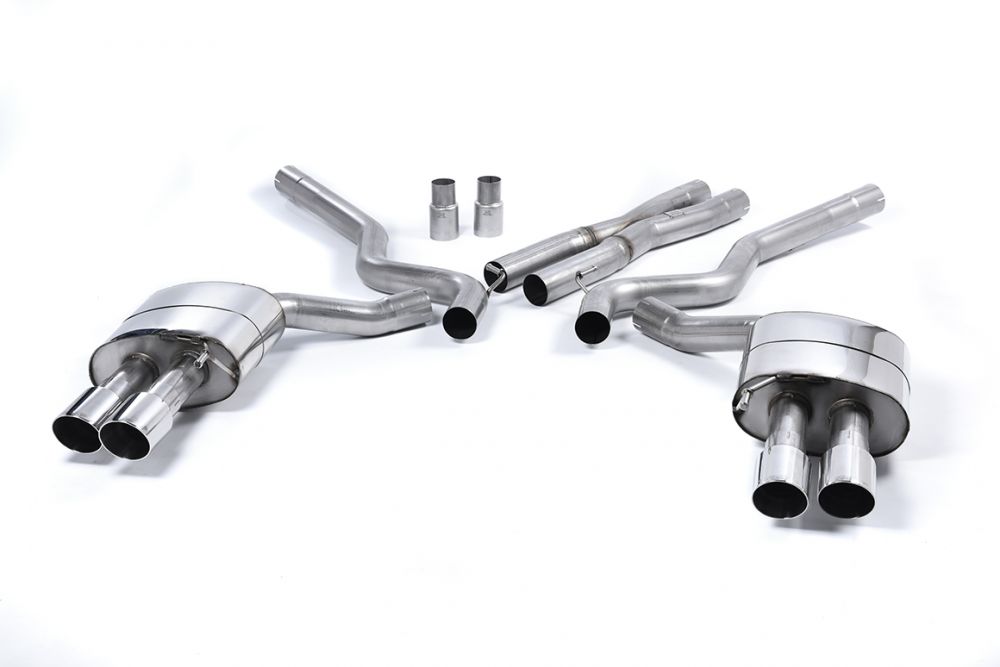 MILLTEK CAT-BACK EXHAUST SYSTEMS FORD MUSTANG GT 2015+