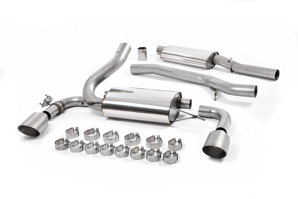 MILLTEK CAT-BACK EXHAUST SYSTEMS FORD FOCUS MK3 RS LZ 2011 - 2018