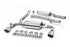 MILLTEK CAT-BACK EXHAUST SYSTEMS FORD FOCUS MK3 RS LZ 2011 - 2018