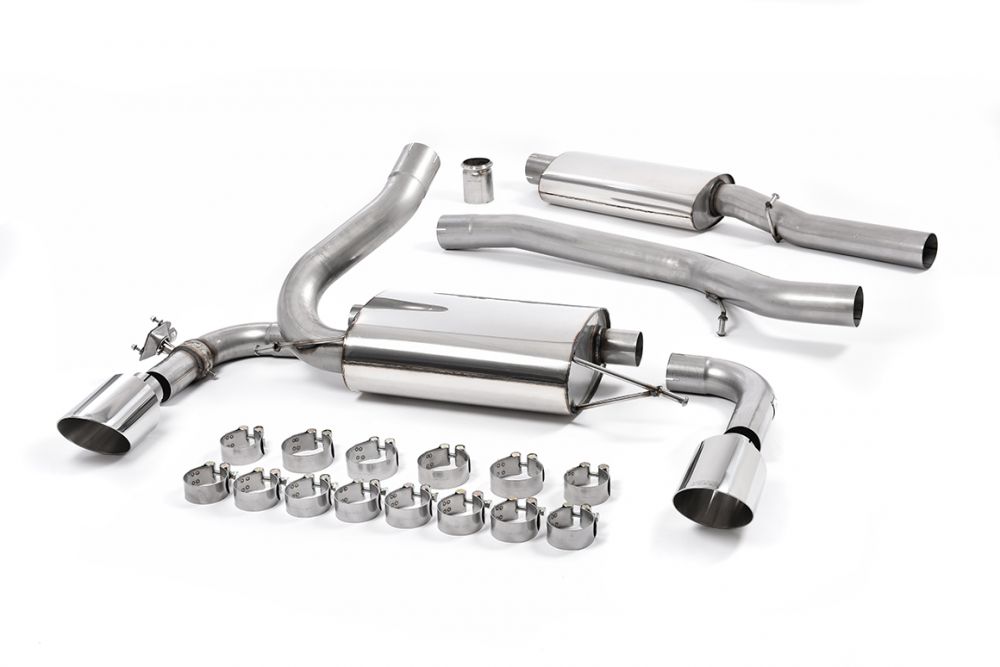 MILLTEK CAT-BACK EXHAUST SYSTEMS FORD FOCUS MK3 RS LZ 2011 - 2018