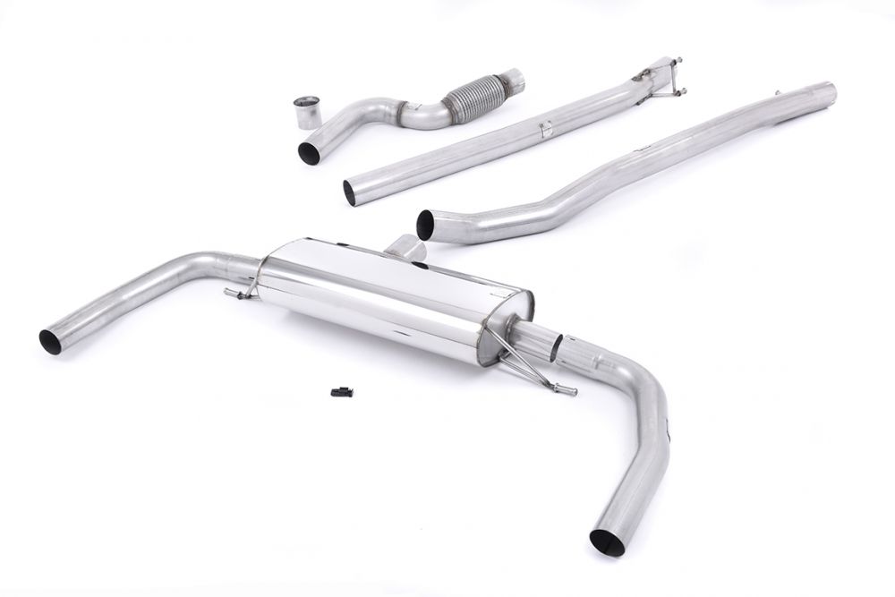 MILLTEK CAT-BACK EXHAUST SYSTEMS MERCEDES A45 & CLA45 AMG W176 & C117 2012 - 2018