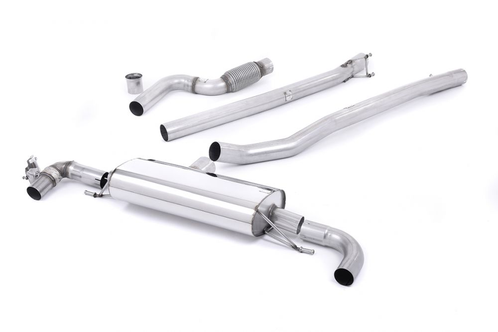 MILLTEK CAT-BACK EXHAUST SYSTEMS MERCEDES A45 & CLA45 AMG W176 & C117 2012 - 2018