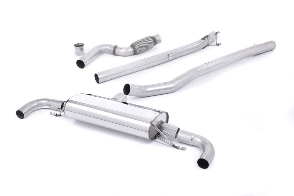 MILLTEK CAT-BACK EXHAUST SYSTEMS MERCEDES A45 & CLA45 AMG W176 & C117 2012 - 2018