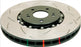 DBA T3 5000 SERIES 2 PIECE SLOTTED FRONT BRAKE ROTORS FORD FOCUS MK3 RS