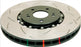 DBA T3 5000 SERIES 2 PIECE SLOTTED FRONT BRAKE ROTORS FORD FOCUS MK3 ST