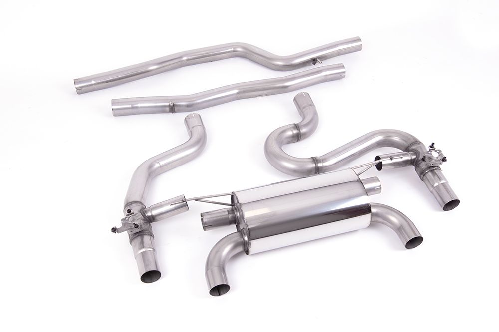MILLTEK CAT-BACK EXHAUST SYSTEMS BMW F87 M2 COMPETITION 2016+