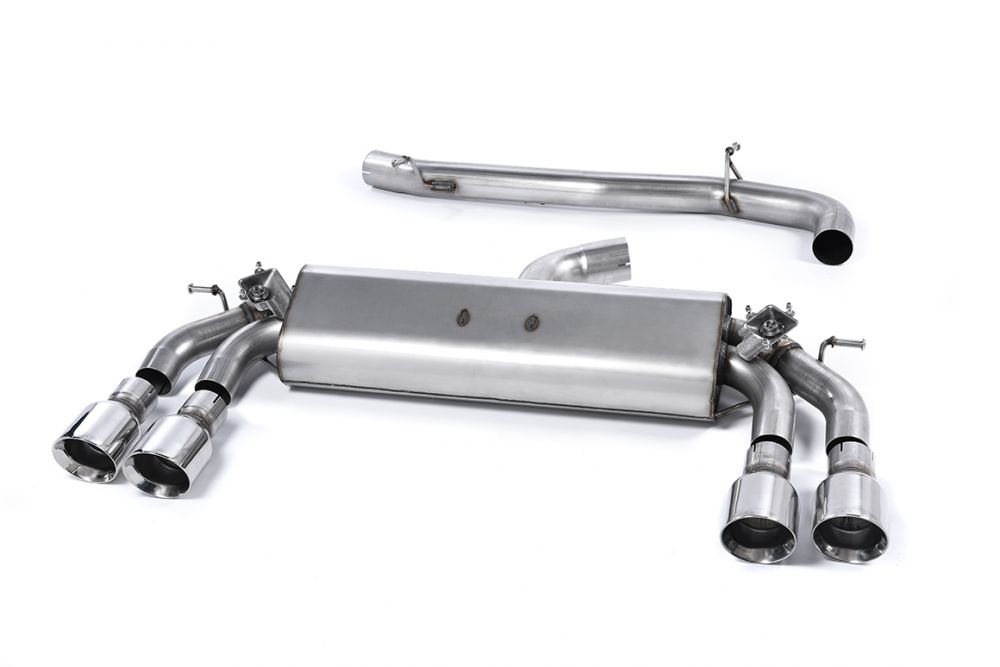 MILLTEK CAT-BACK EXHAUST SYSTEMS VW GOLF MK7 R 2013 - 2017