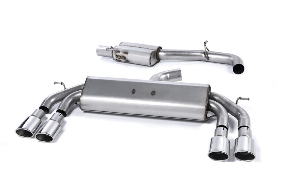 MILLTEK CAT-BACK EXHAUST SYSTEMS AUDI S3 8V & 8.5V SPORTBACK 2013 - 2018