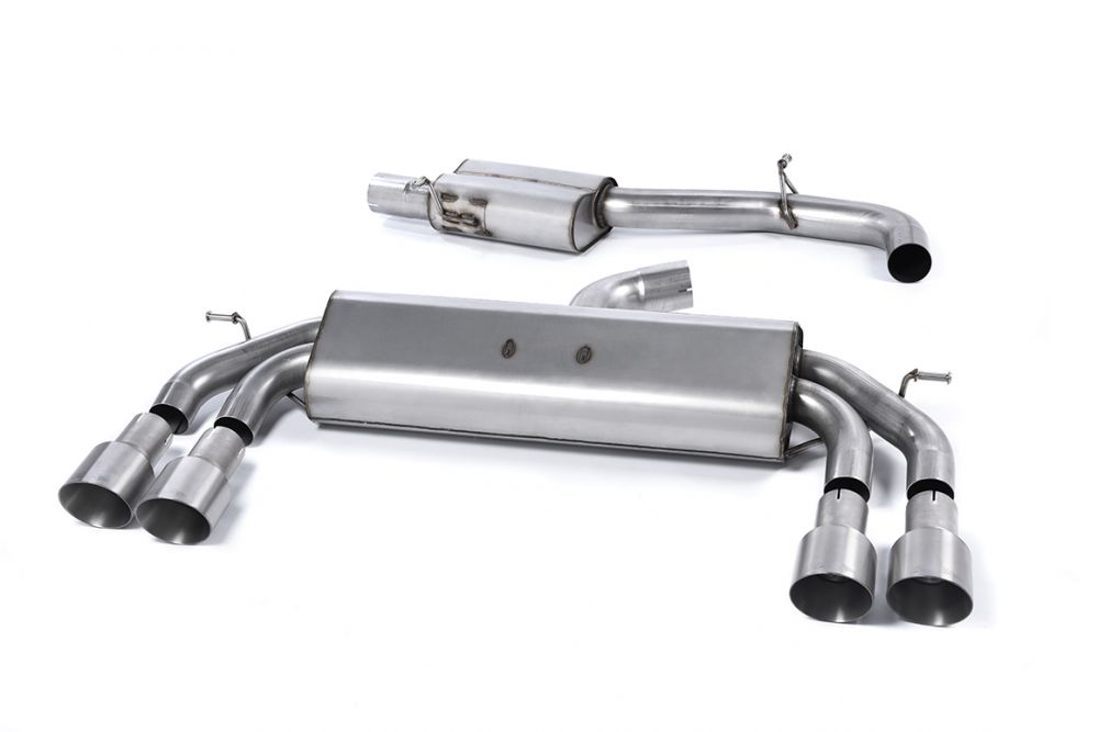 MILLTEK CAT-BACK EXHAUST SYSTEMS AUDI S3 8V & 8.5V SPORTBACK 2013 - 2018