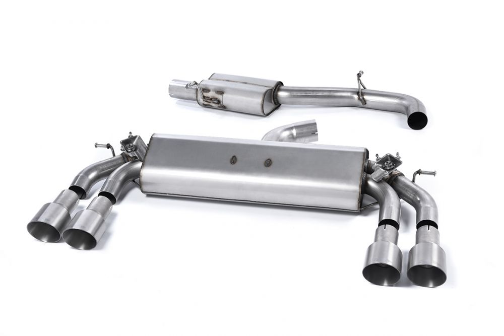 MILLTEK CAT-BACK EXHAUST SYSTEMS VW GOLF MK7.5 R 2017 - 2020