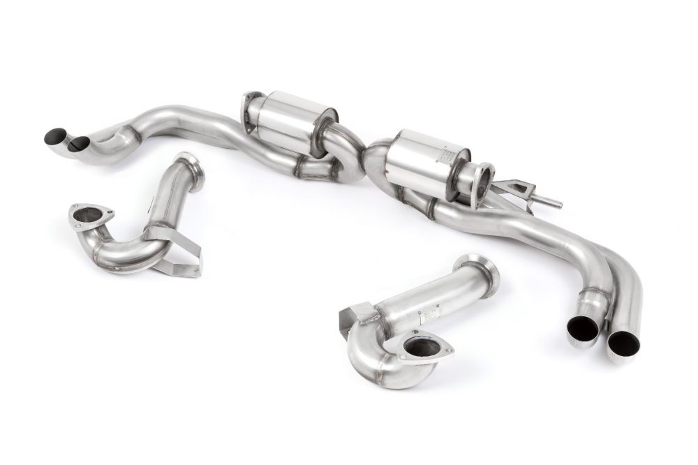 MILLTEK CAT-BACK EXHAUST SYSTEMS AUDI R8 V8 & V10 2006+