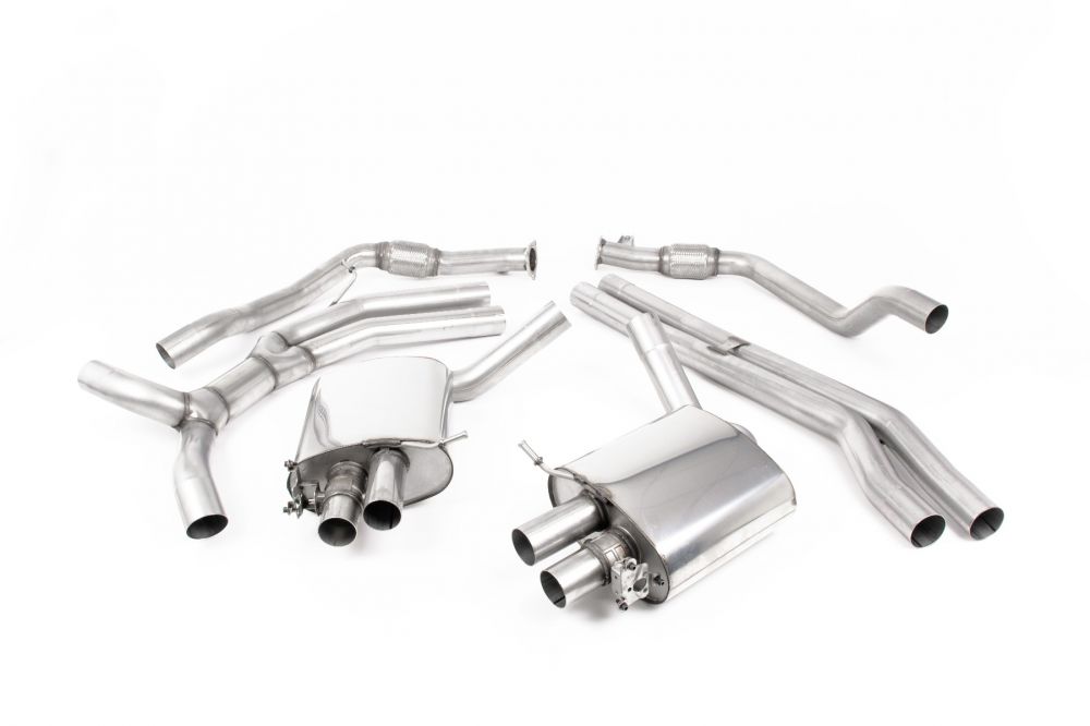 MILLTEK CAT-BACK EXHAUST SYSTEMS AUDI RS5 SPORTBACK B9 2018+