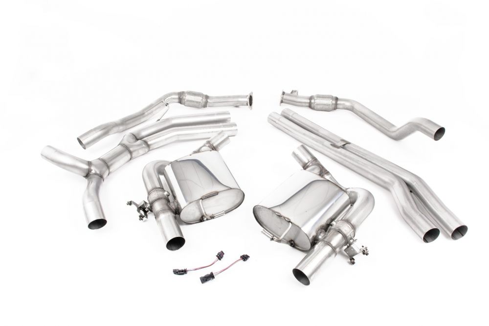 MILLTEK CAT-BACK EXHAUST SYSTEMS AUDI RS4 AVANT B9 2018+