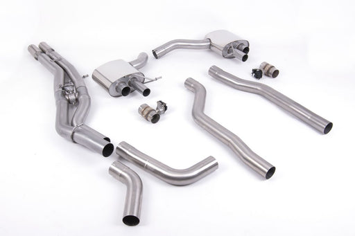 MILLTEK CAT-BACK EXHAUST SYSTEMS AUDI RS6 & RS7 C8 2020+